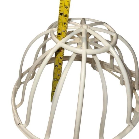 Baseball Cap Cleaner Hat Washer Cage Frame White Size 12"x 8 1/4" - Picture 5 of 7